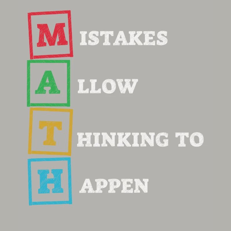 Mistakes Allow Thinking To Happen School Math