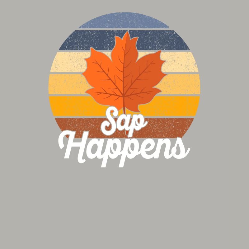 Maple Syrup Tree Tapping Funny Autumn Pancake