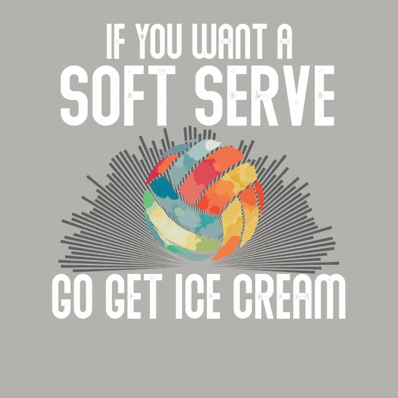 Wenn Sie ein Softeis wollen, holen Sie sich Eis