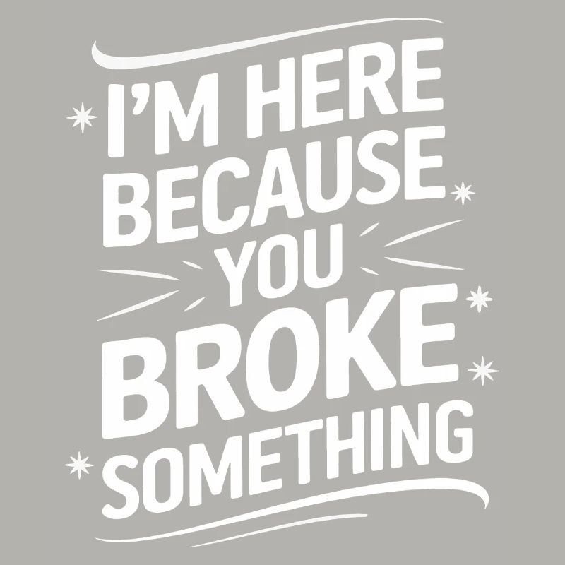 Technischer Support Computerfreak Nerd