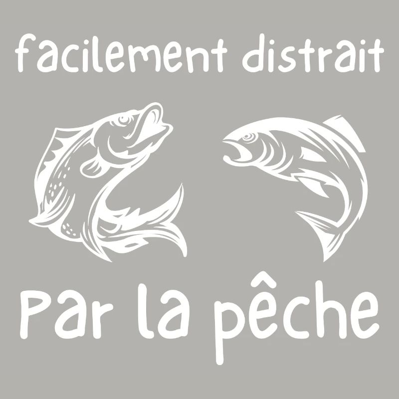 facilement distrait par la pêche