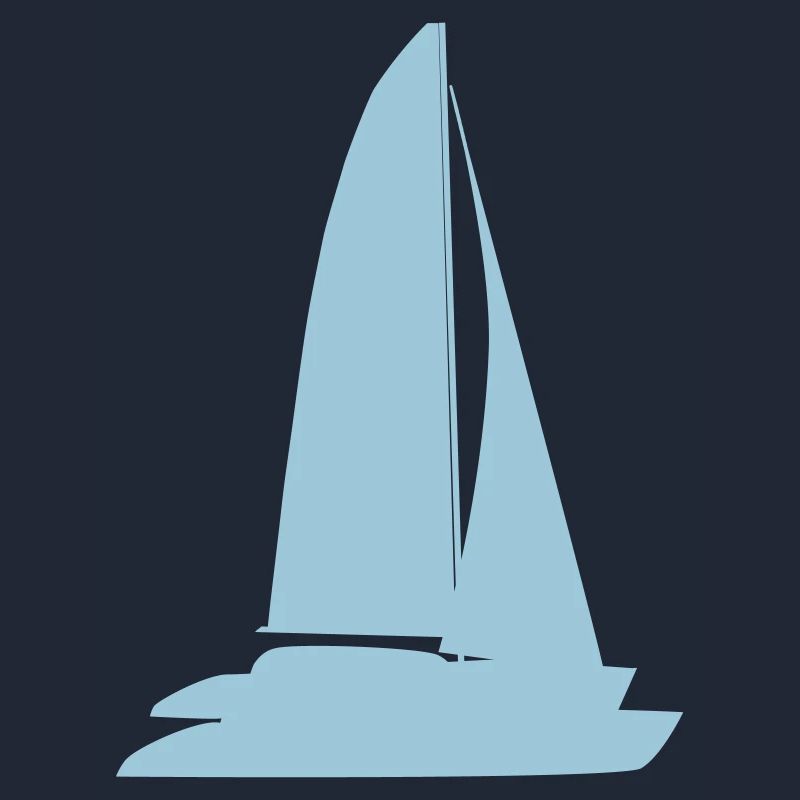 blaues Boot