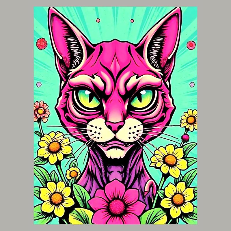 Pop-Katze 1