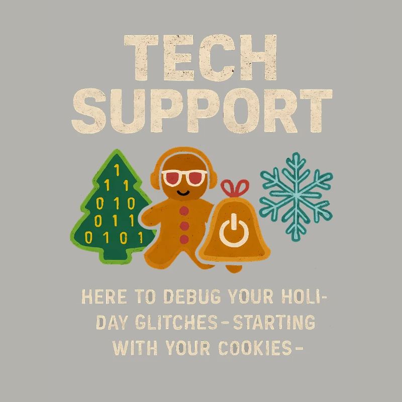 Admin Christmas Gift IT Support Debugging