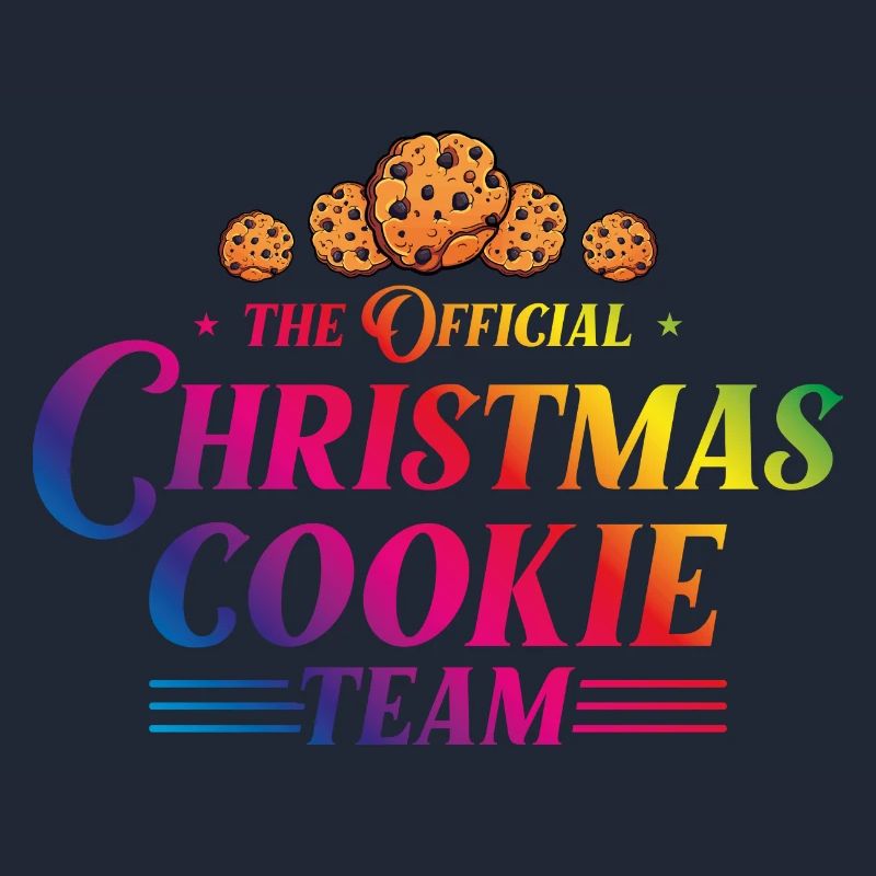 Biscuits de Noël Équipe de cuisson Noël