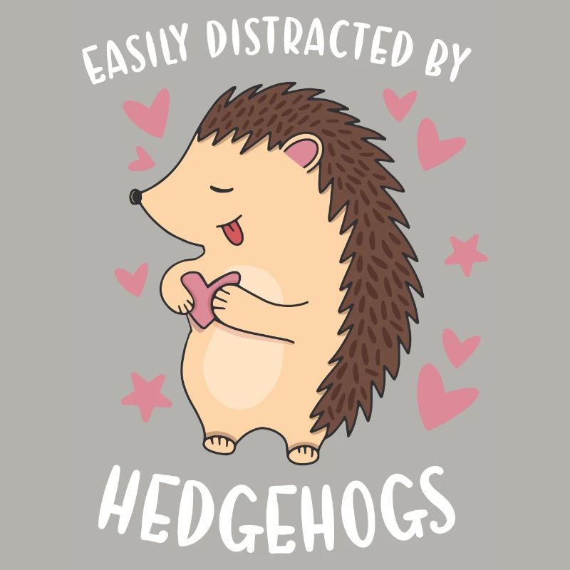 Hedgie Easily Distracted By Hedgehogs Hedgehog