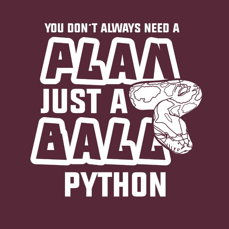 need a plan just a ball python