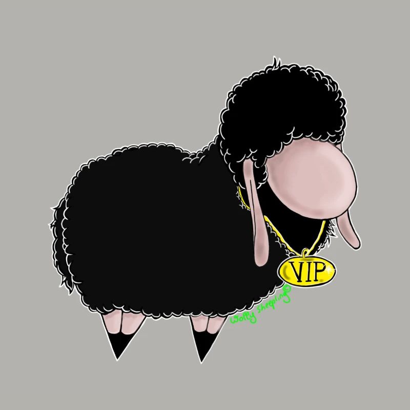 Black Sheep VIP-Schaf Wolly Sheepling Gaming