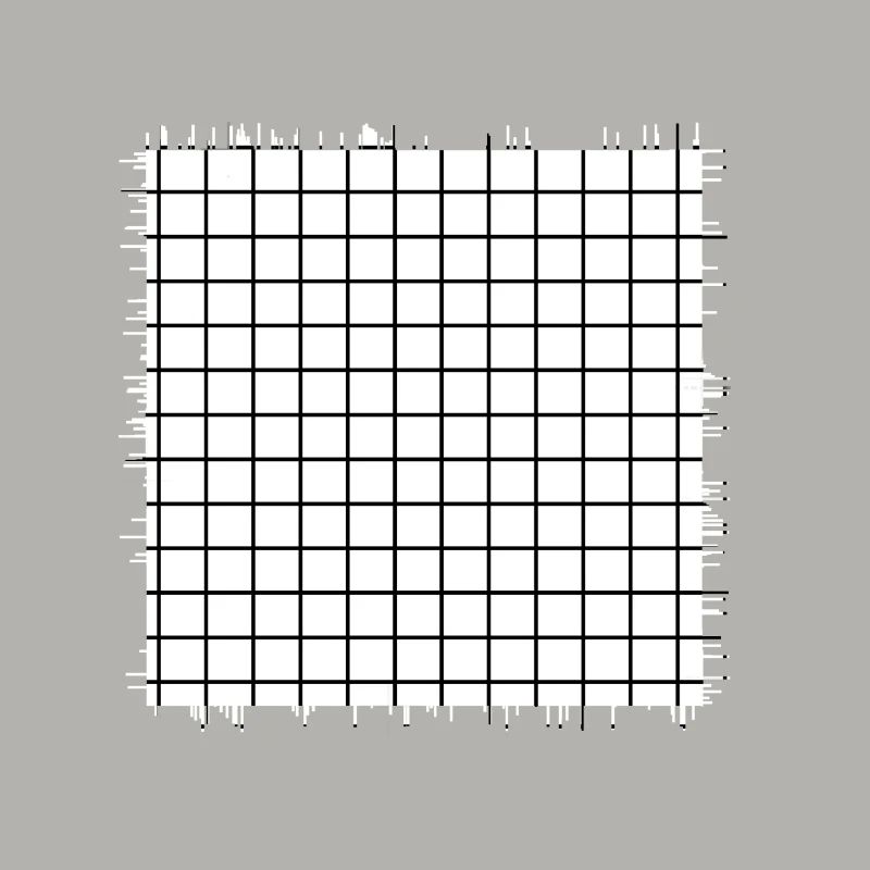 square shape crossed checkered pattern paper