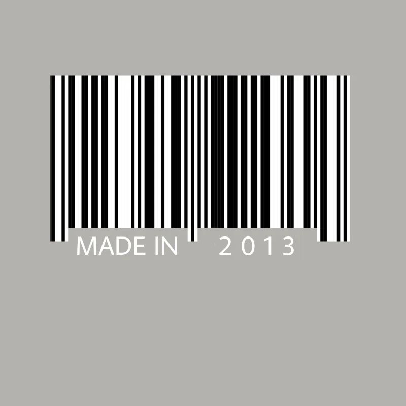 Geburtstag 2013 Barcode / Geschenk