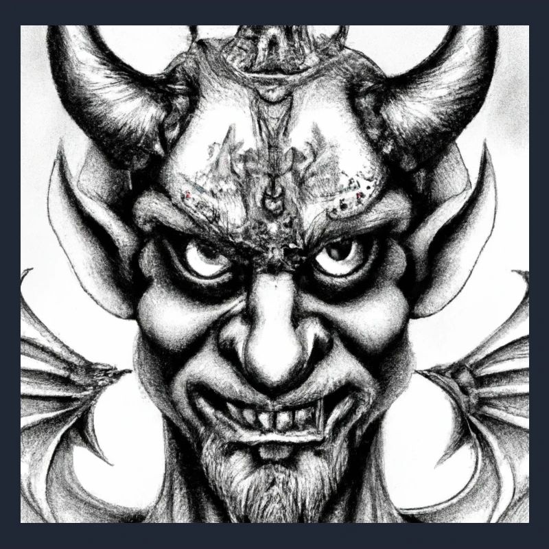 Visage du diable