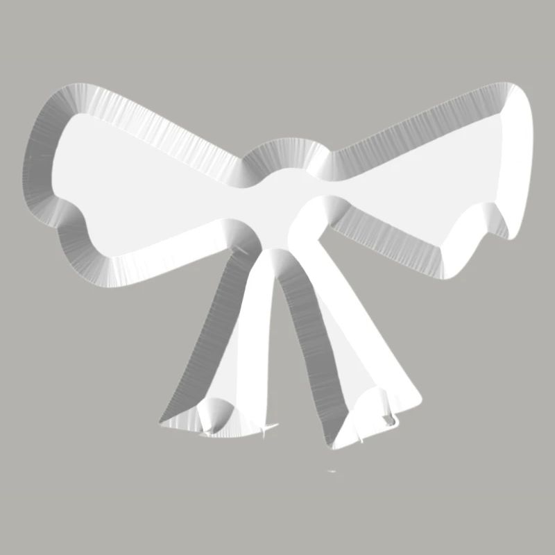 loop symbol fly silver