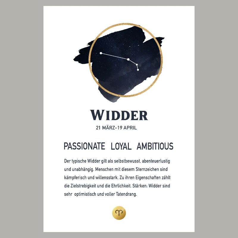 Sternzeichen Widder