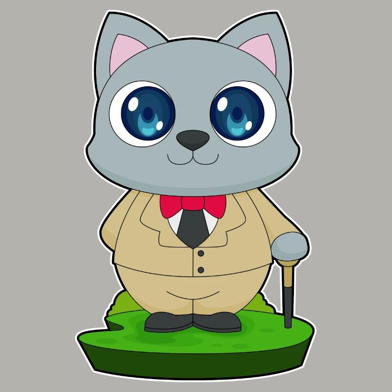 Bâton de marche pour chat