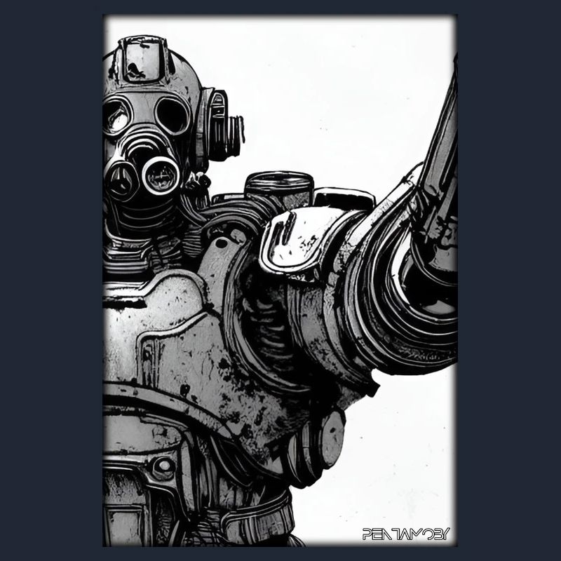 Kampfbot Robot Super Soldier Machine Warrior