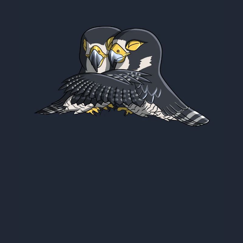 Vogel Wanderfalke