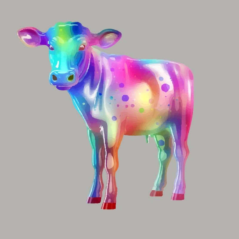 Exa la vache multicolore