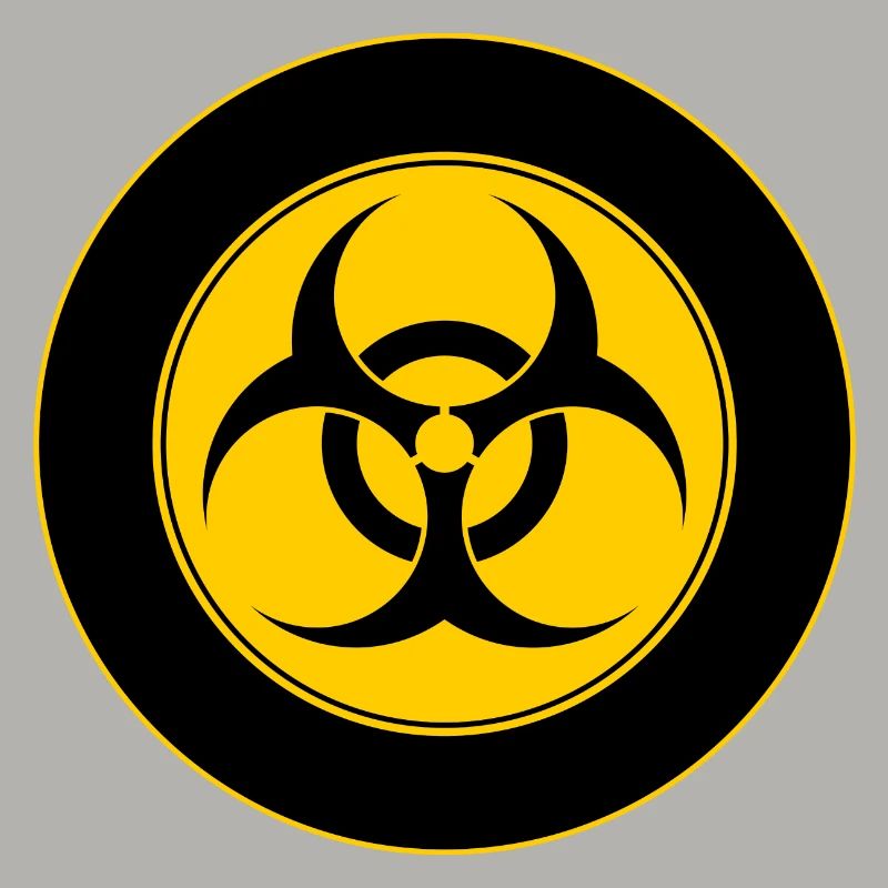 Mod Biohazard Schild