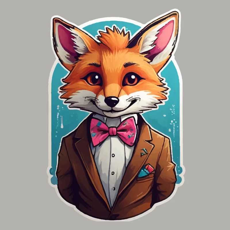 Funny Comic Fox