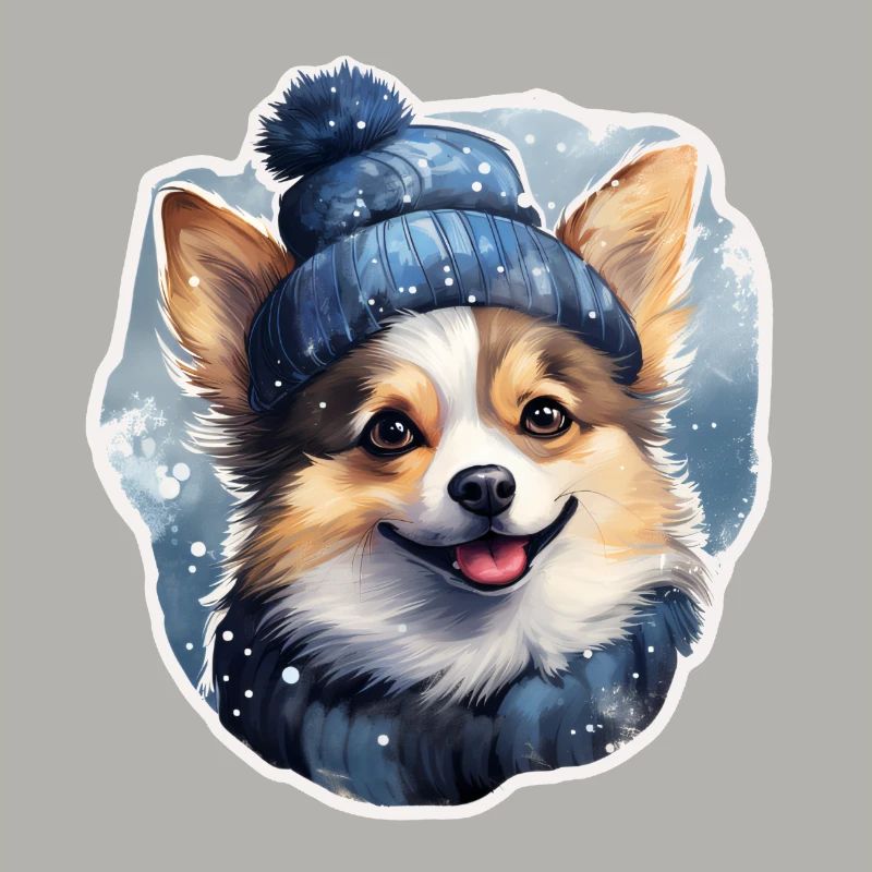 Winterfreuden mit Papillon