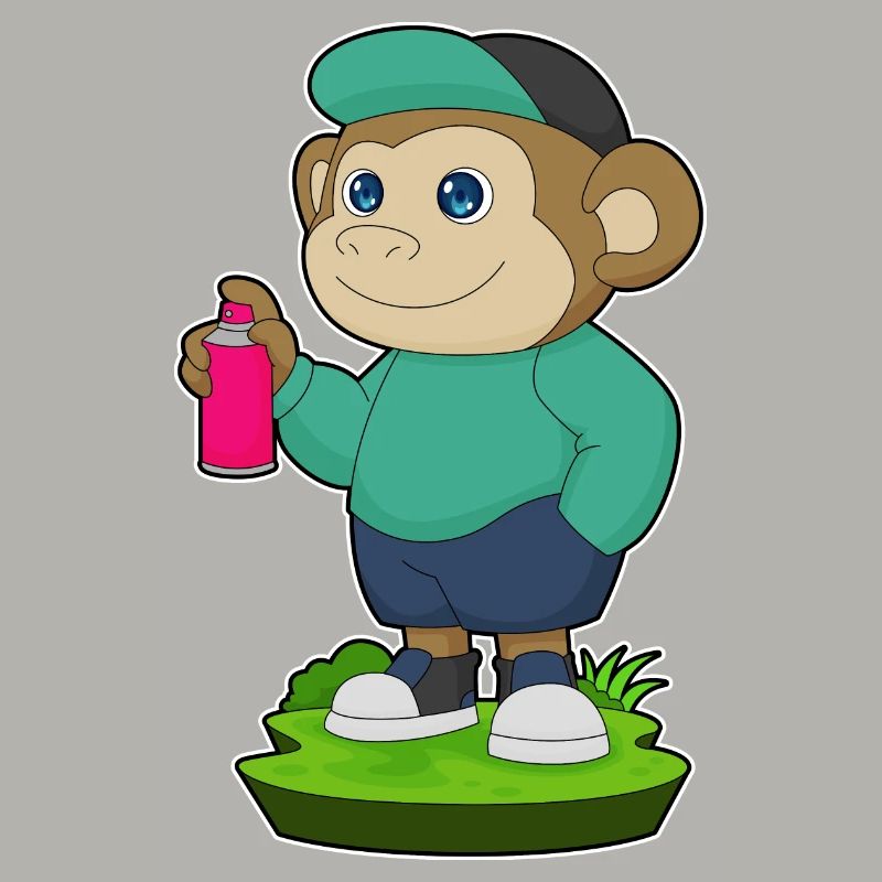 Monkey Painter Spray