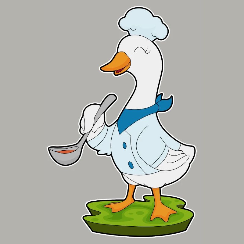 Duck Cooking Spoon