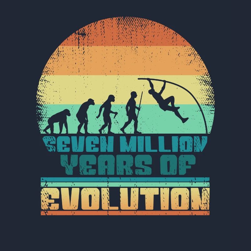 Stabhochsprung Evolution Geschenkidee 005-189