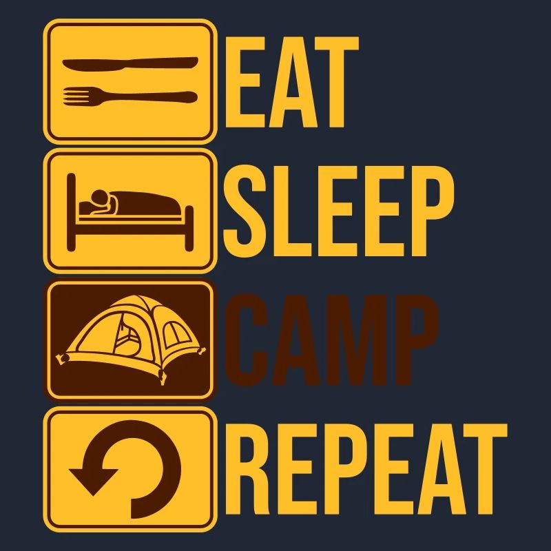 Eat Sleep Camp Repeat