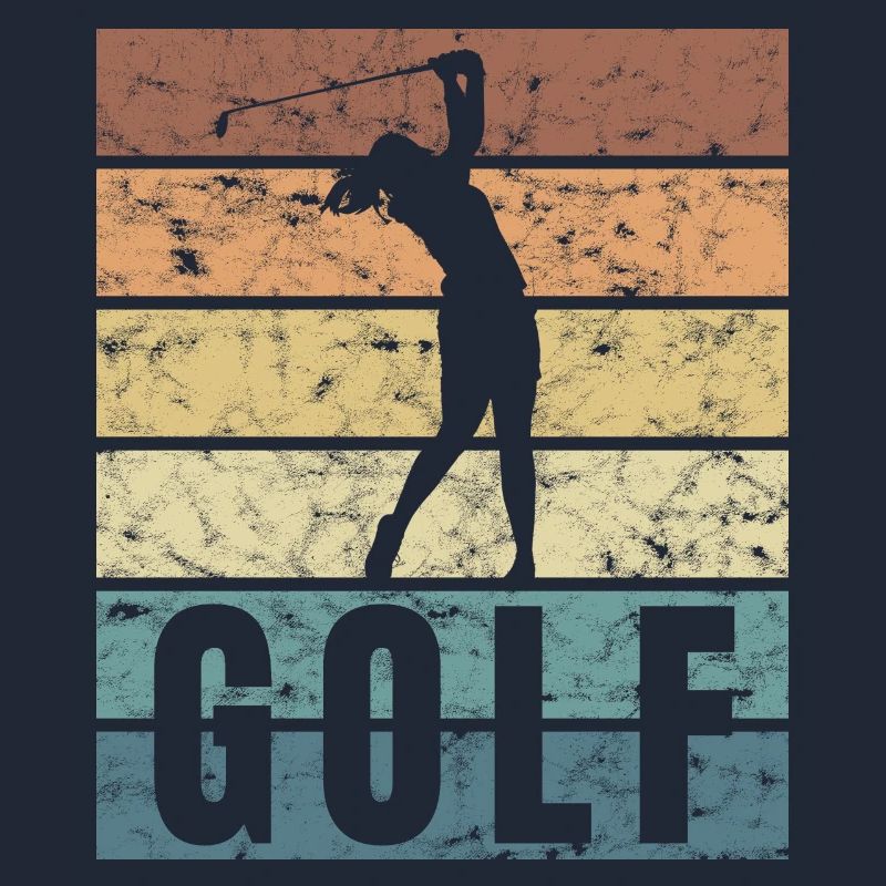 Golfen Golfplatz Crunge Funny Golfer