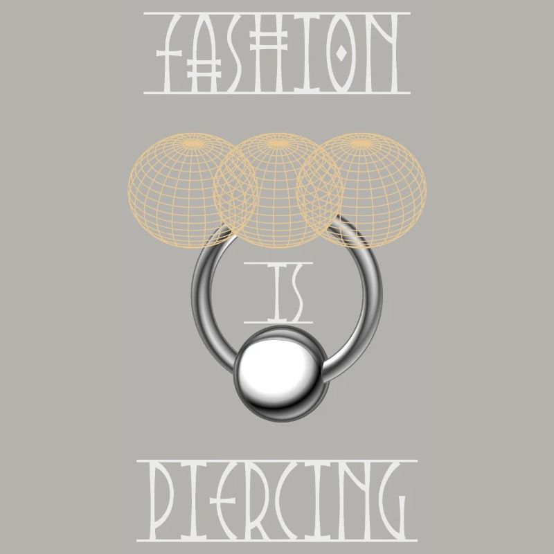 Mode ist Piercing