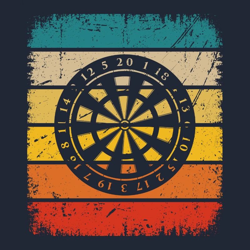 Retro Rectangle - Dartscheibe -