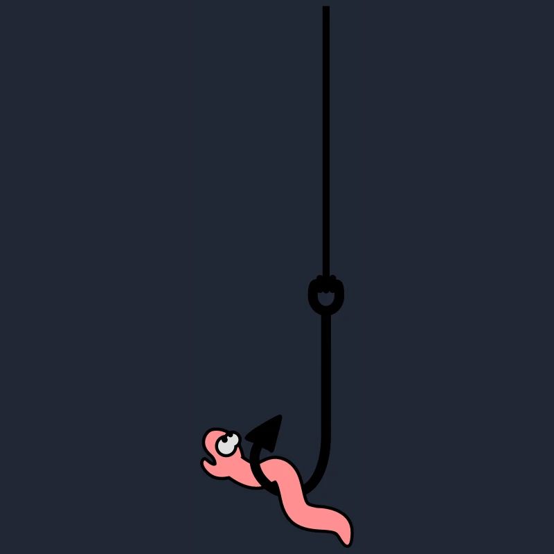 Worm On The Hook