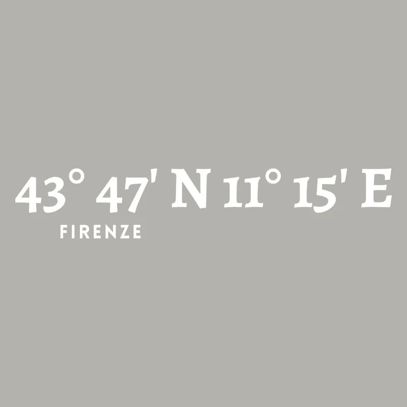 Firenze coordinates Florence