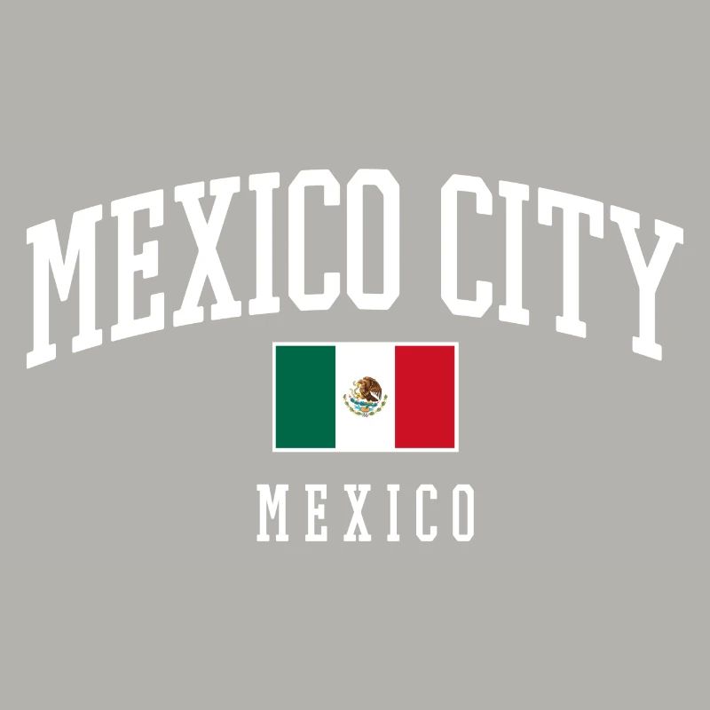Drapeau typographique de Mexico