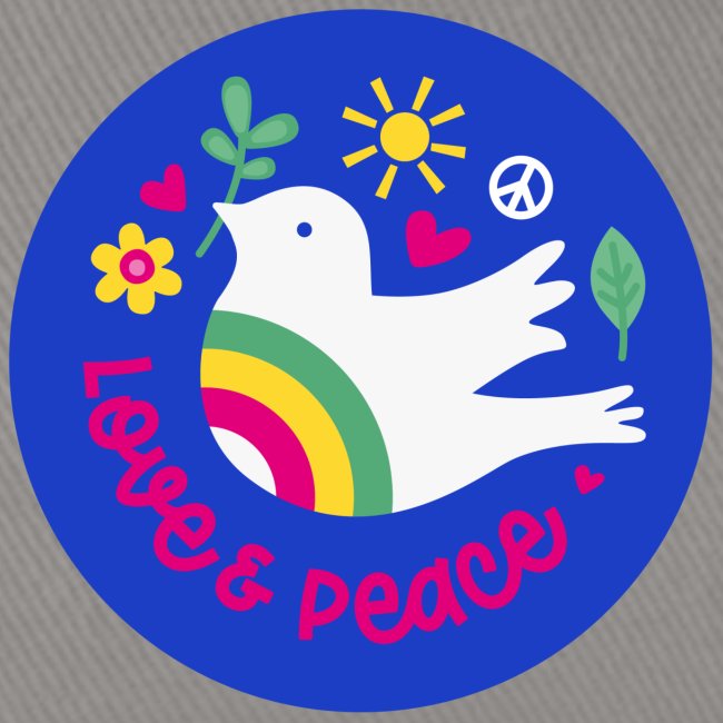 Love ans Peace / blue