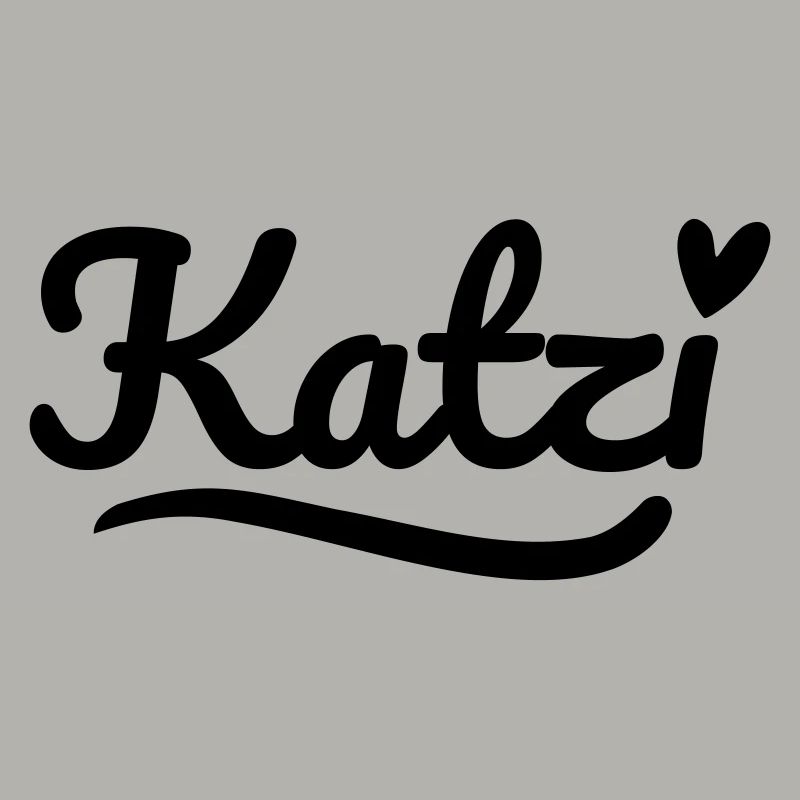 Katzi Schrift Herz