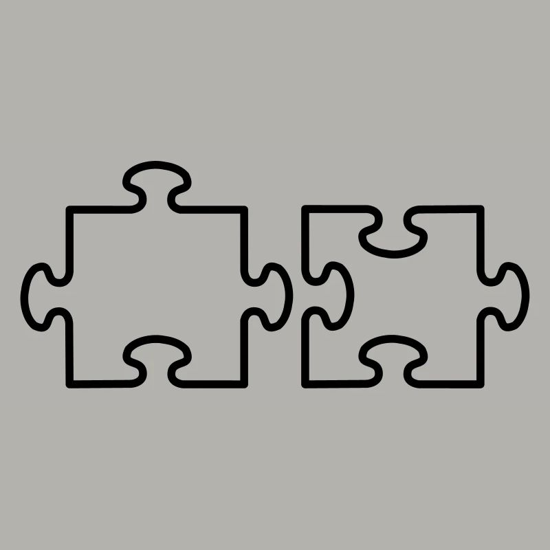 2 Puzzle Teile