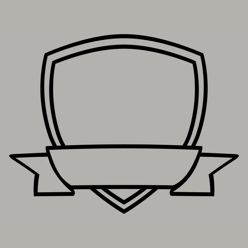 Bouclier de bannière vide