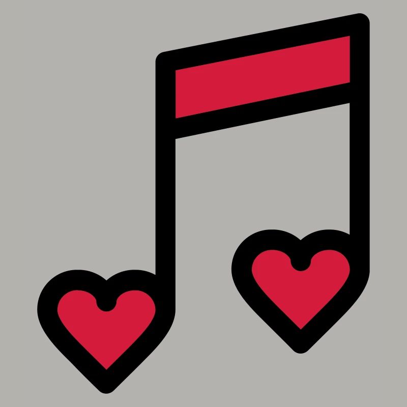 Romantische Musik Note