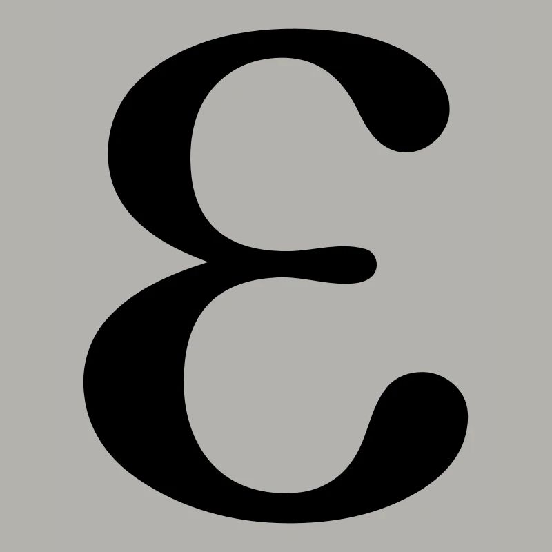 Epsilon griechischer Buchstabe