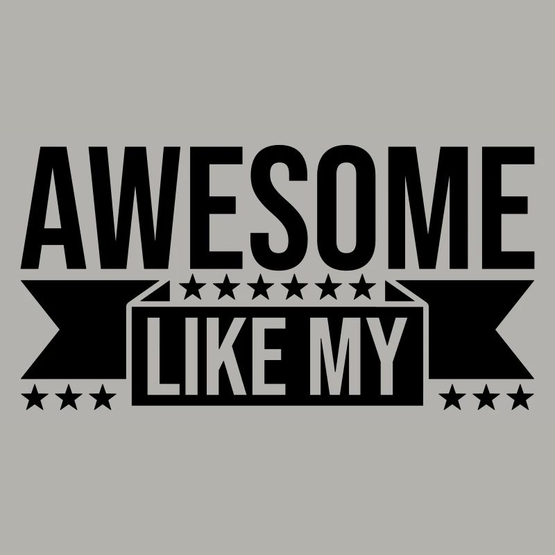 Einfügen Text Awesome Like