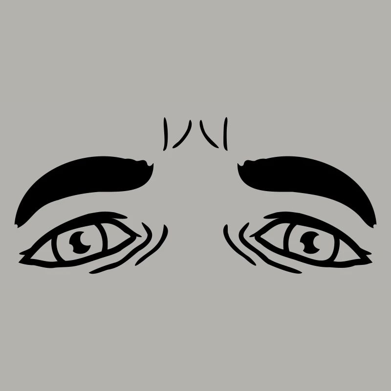 Crying Sad Eyes Design
