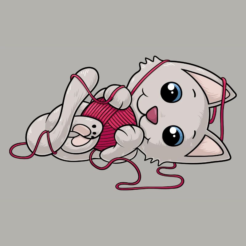 chat bande dessinée douce