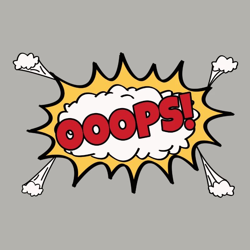 OOOPS Comic Graffiti