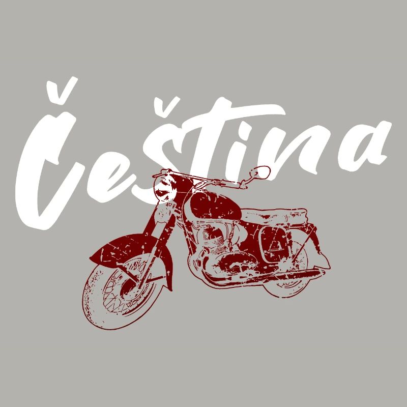 Tschechisches Oldtimer Motorrad