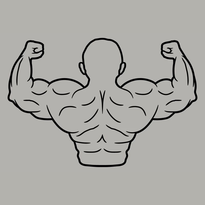 Strong poor bald head