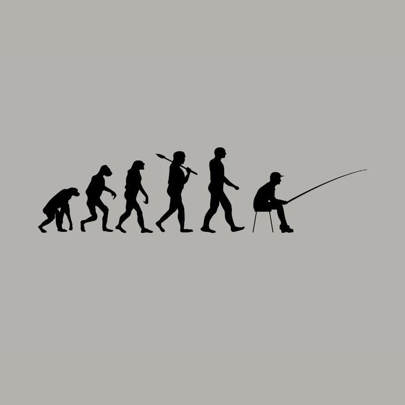 Evolution pêcheurs cadeau de pêche