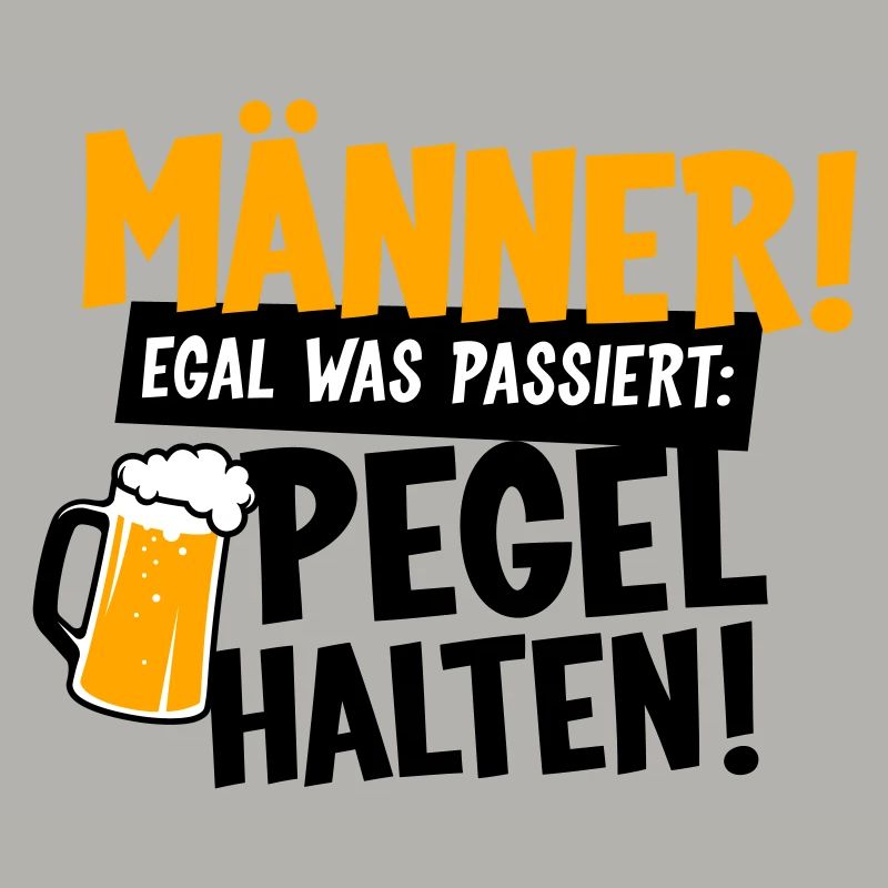 Männer Pegel halten