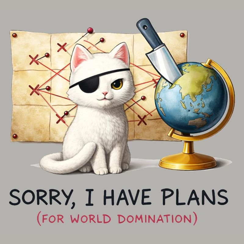 Plans de domination du monde de Evil Cat