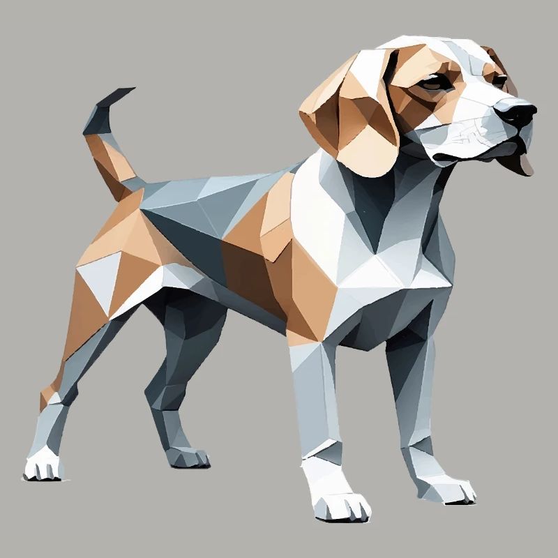 Beagle - Conception de chien de compagnie